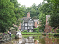 Historic Packet House, Worsley on the Bridgewater Canal